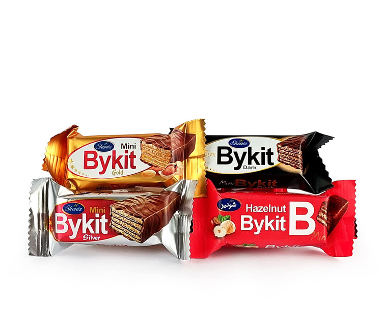 مینی بایکیت بادام زمینی و شکلاتی