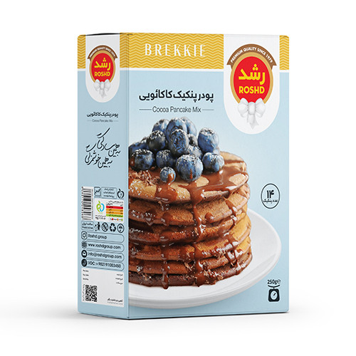 پودر پنکیک شکلاتی رشد