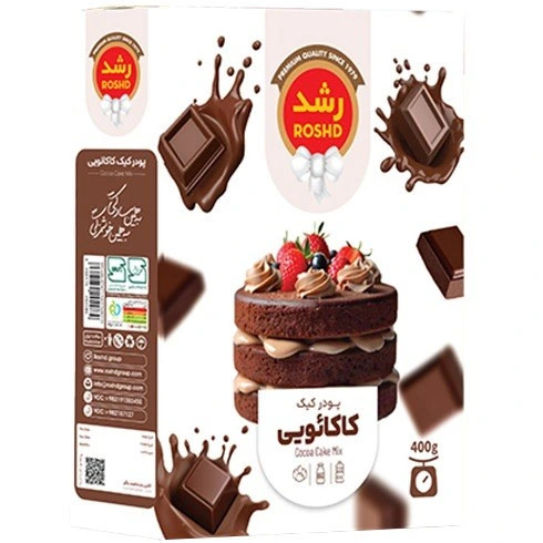 پودر کیک کاکائویی